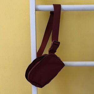 Maroon Crossbody Bag
